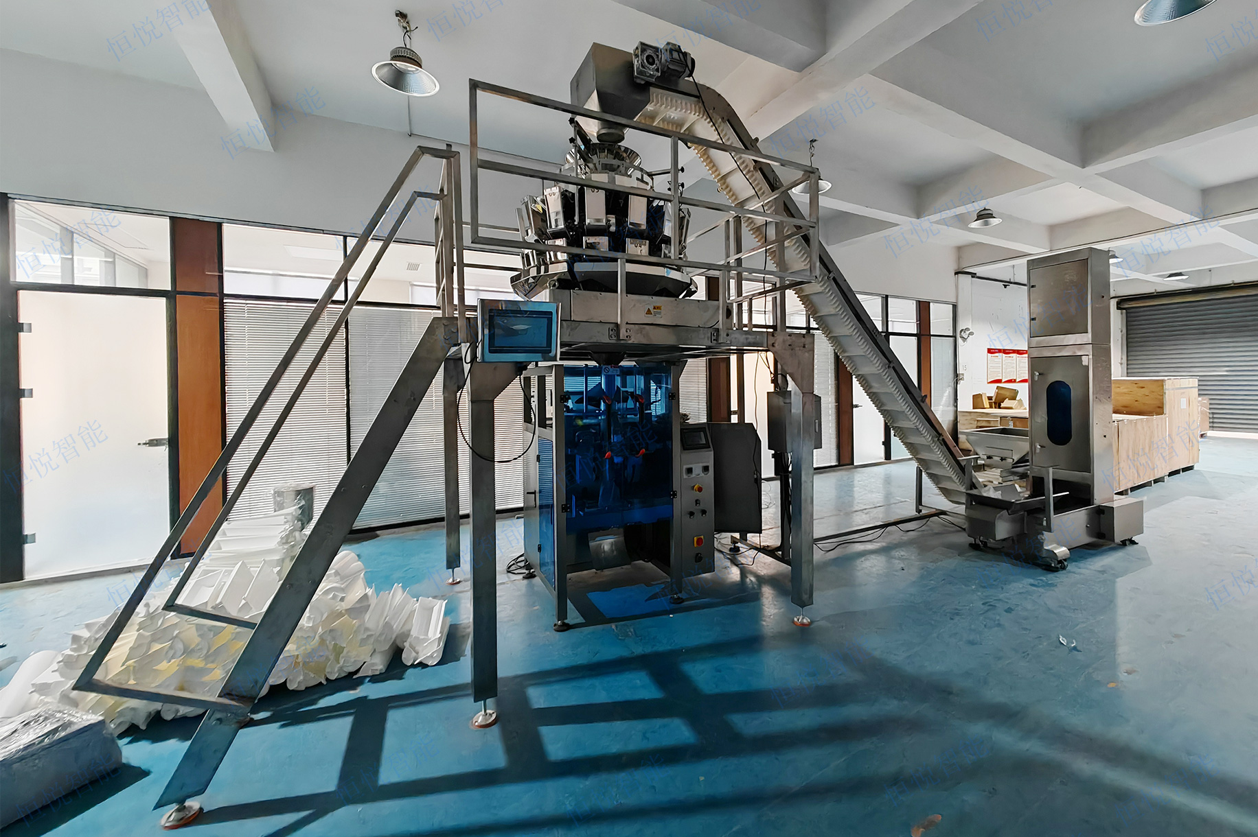 自动称重91香蕉视频免费下载是一种将高精度称重计量装置与立式91香蕉视频免费下载或给袋式91香蕉视频免费下载相结