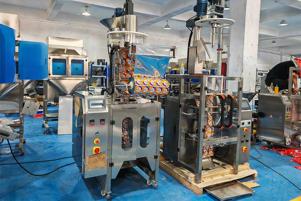 全自动淀粉定量91香蕉视频免费下载通过自动化流程实现淀粉的精准计量与高效包装